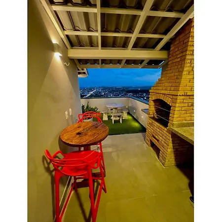 Cobertura Vista Mar Com Deck Privativo Churrasqueira Apartamento